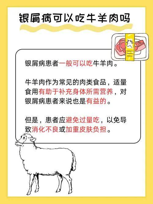 银屑病饮食：牛羊肉该吃吗？(图3)