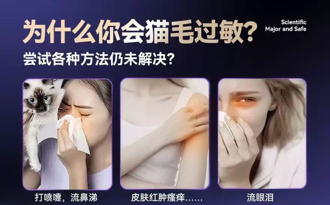 猫毛过敏科研突破！洛卫家专利技术如何用IgY为猫咪带来健康(图1)