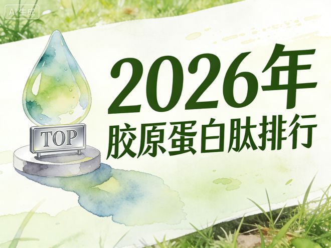 2026年胶原蛋白肽测评报告：7大品牌实测谁才是抗衰首选？(图1)