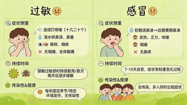 破案了！打喷嚏流鼻涕是感冒还是过敏？以前不过敏今年却中招专家说出真相(图2)
