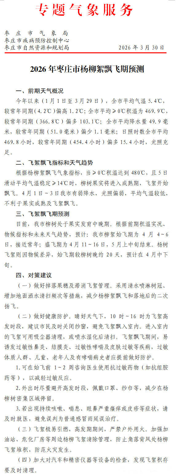 柳絮纷飞过敏高发山东各地多措并举战飞絮(图2)